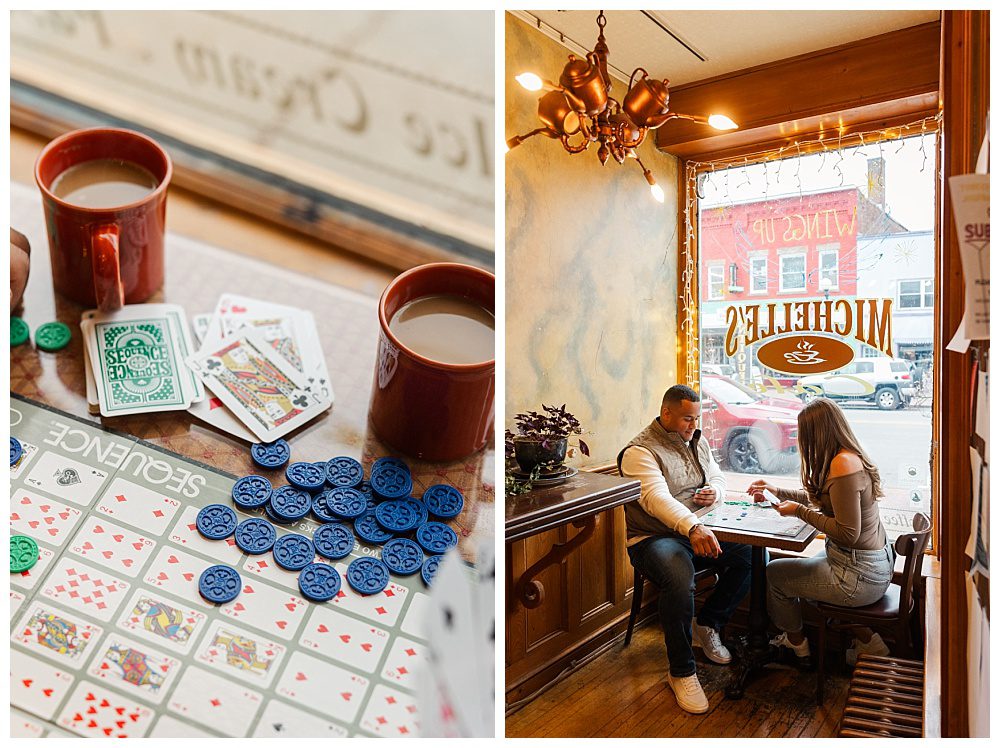 Michelle's Cafe Engagement