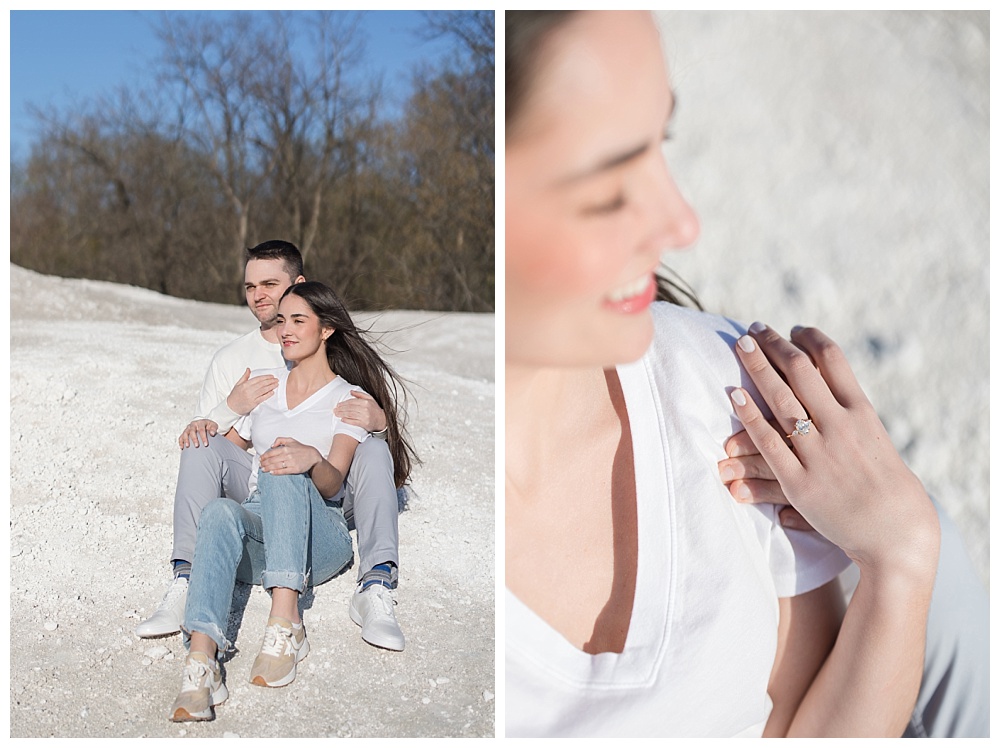 White cliff of Conoy Engagement