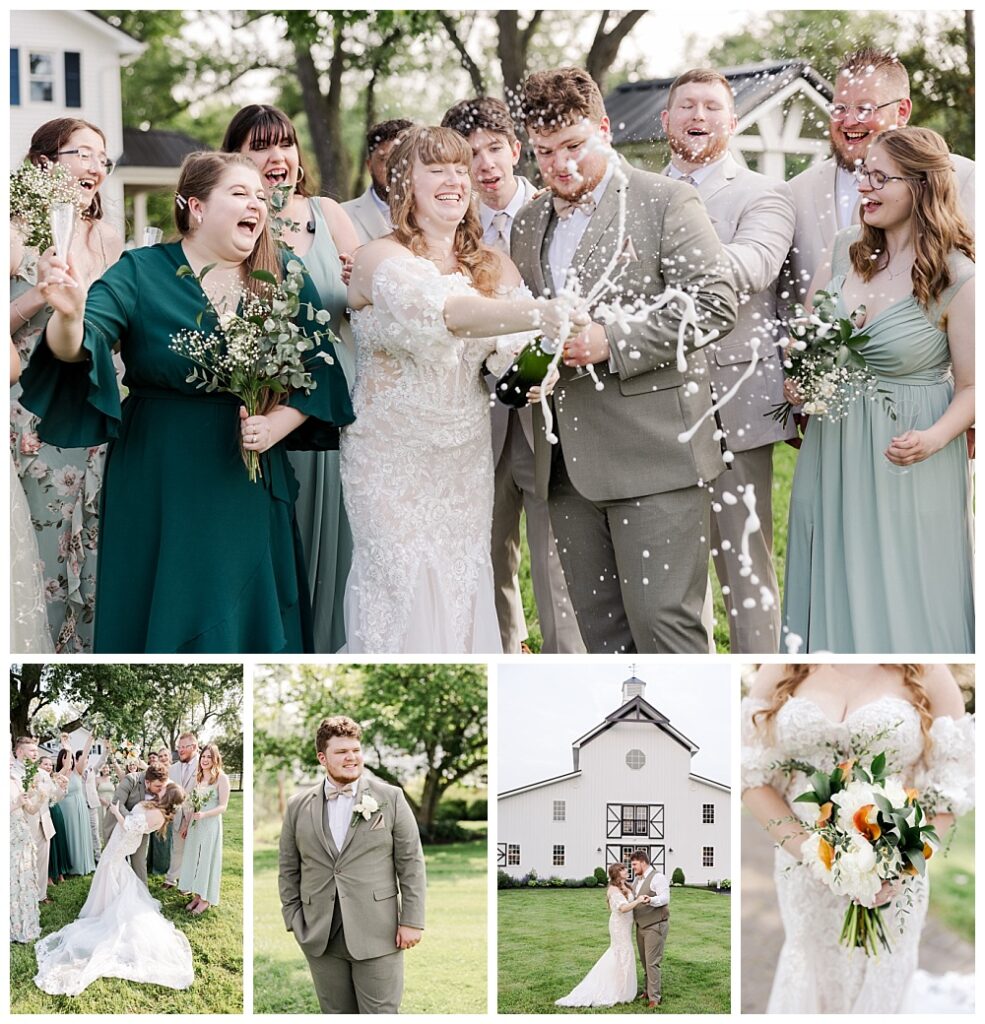 Barn at Harts Grove Wedding