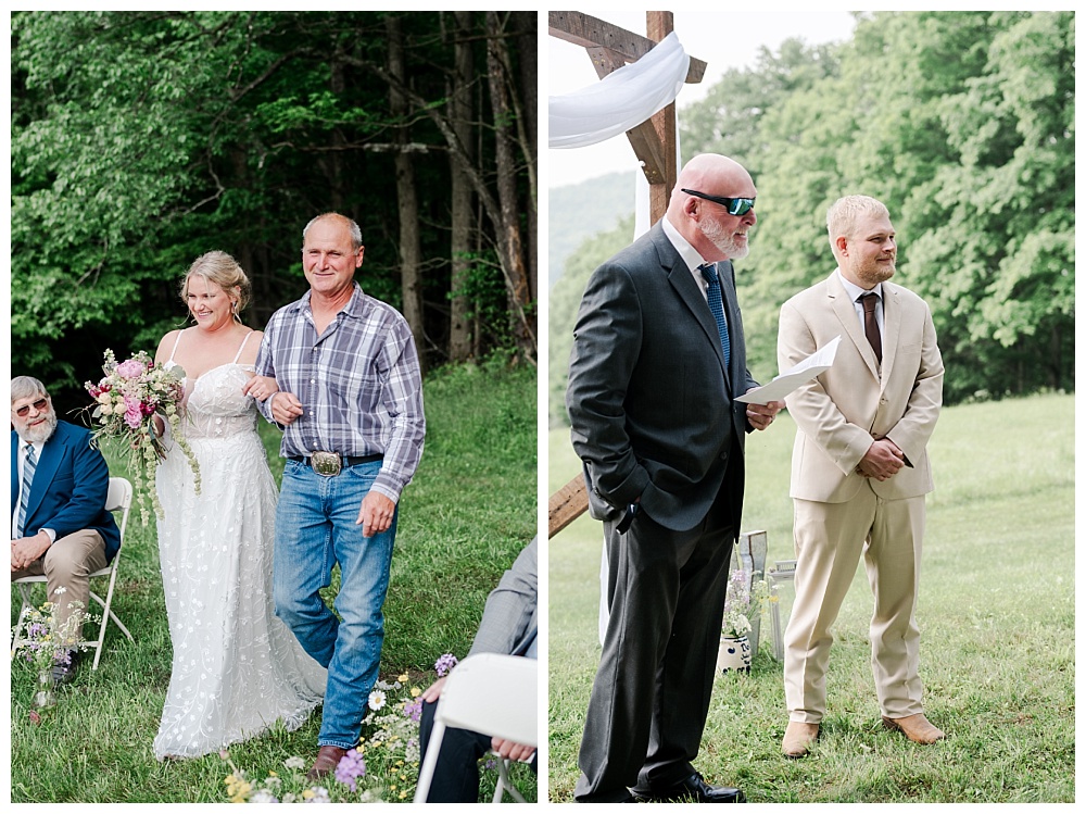 family farm wedding