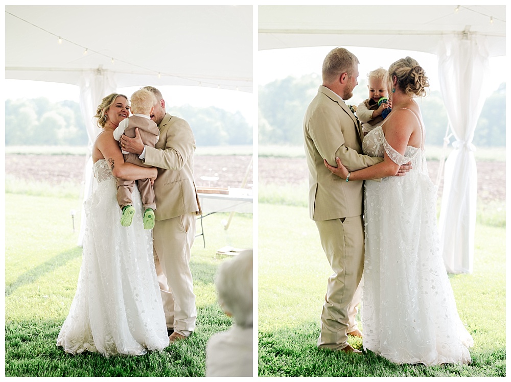family farm wedding