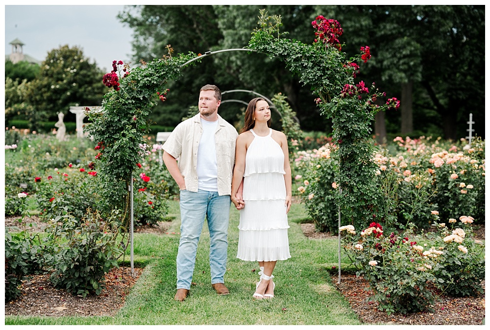 Summer Hershey Gardens Engagement