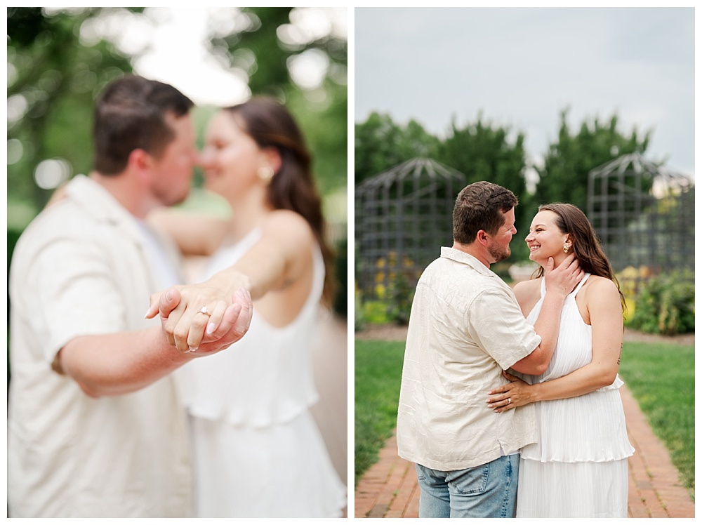 Summer Hershey Gardens Engagement