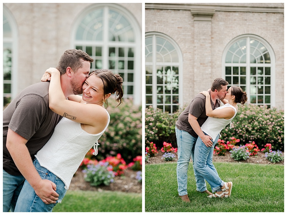 Summer Hershey Gardens Engagement
