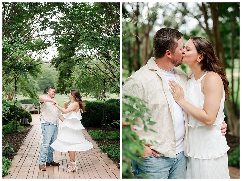 Summer Hershey Gardens Engagement
