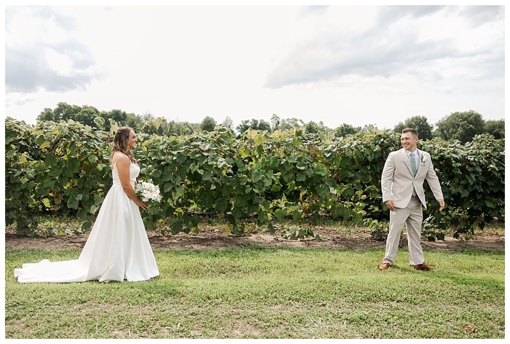 Wedding at Lake Shore Vineyards