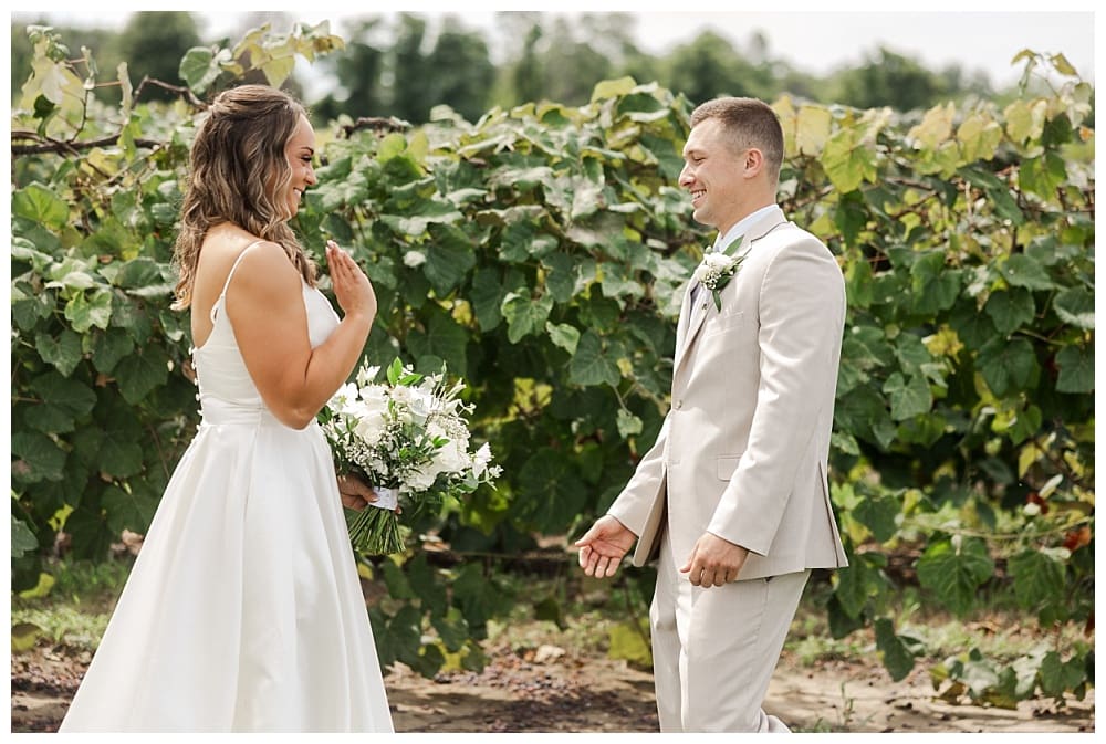 Wedding at Lake Shore Vineyards