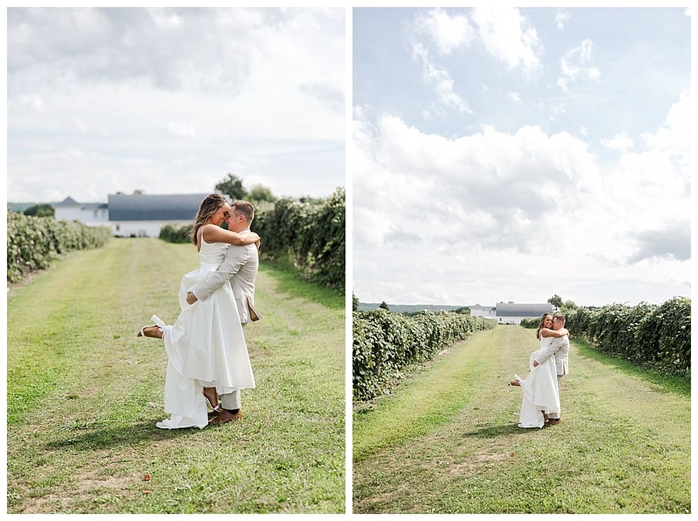 Wedding at Lake Shore Vineyards