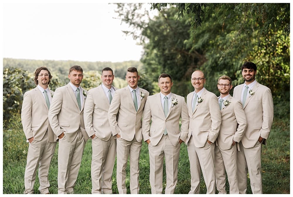 Wedding at Lake Shore Vineyards