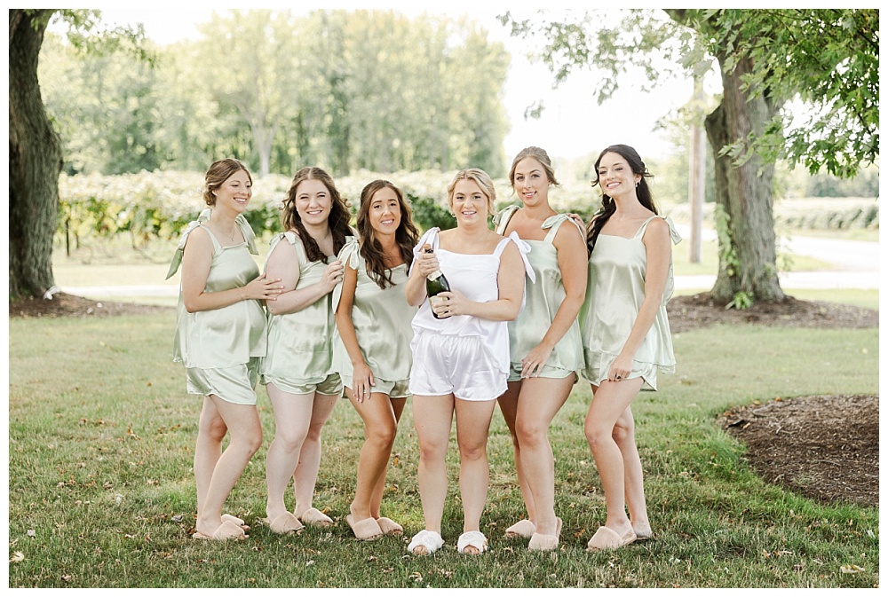Wedding at Lakeshore Vineyards