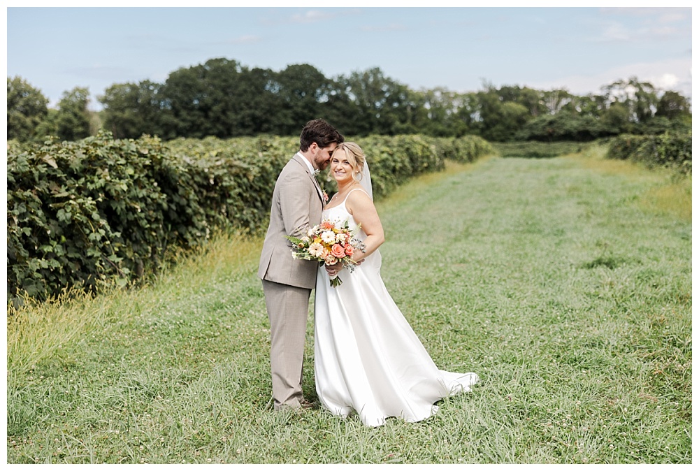 Wedding at Lakeshore Vineyards