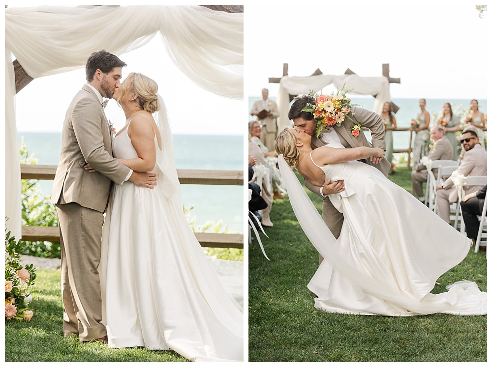 Wedding at Lakeshore Vineyards