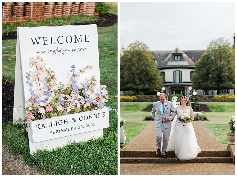 wedding at Linden Hall