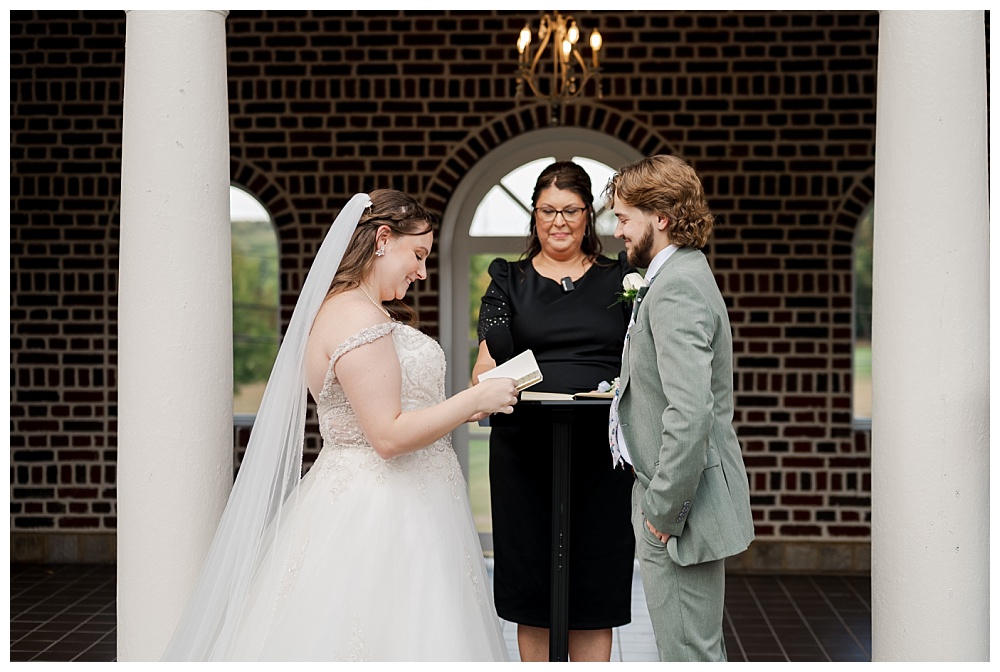 wedding at Linden Hall