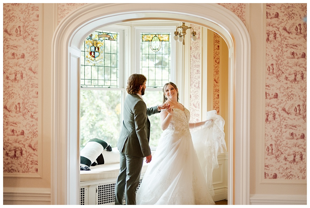 wedding at Linden Hall