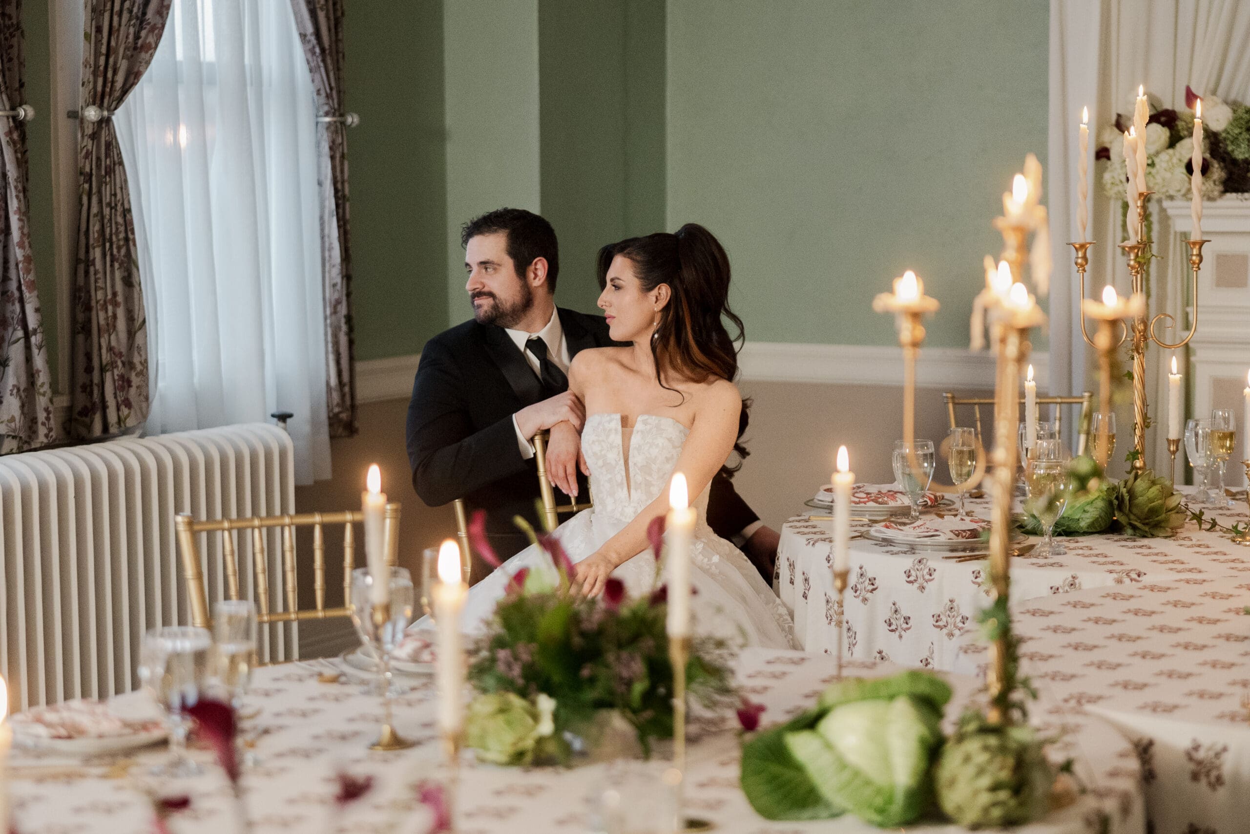 image of a bride and groom at 32 West Eighth