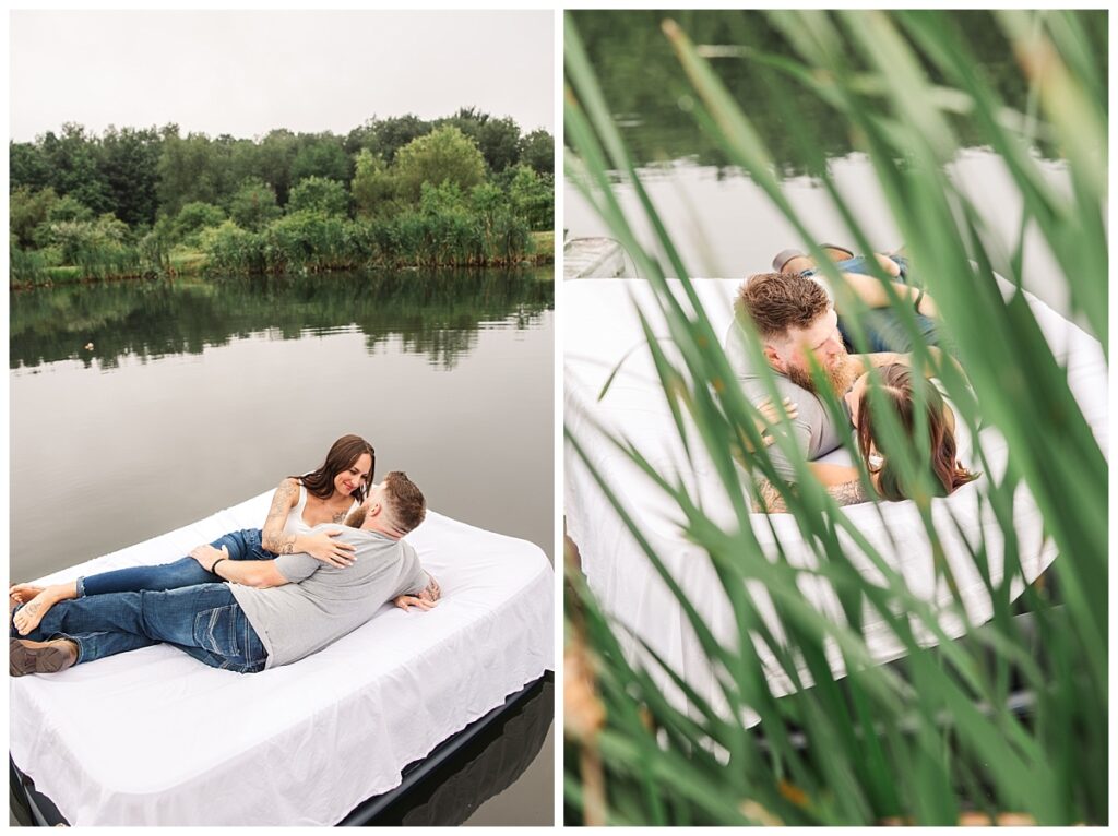 Unique Pond Engagement Session