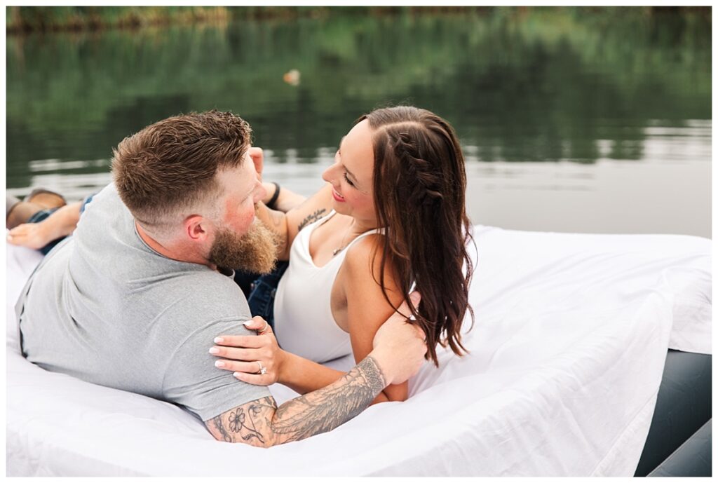 Unique Pond Engagement Session