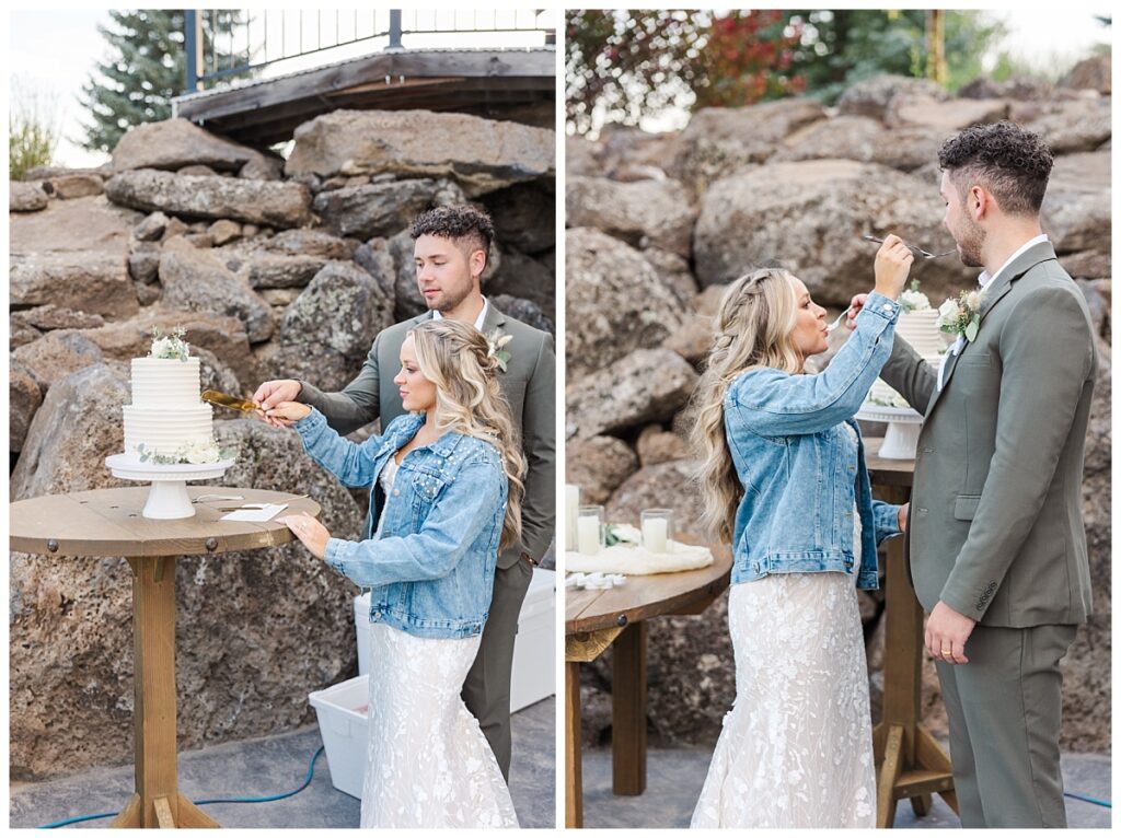 Wedding Cake Cutting