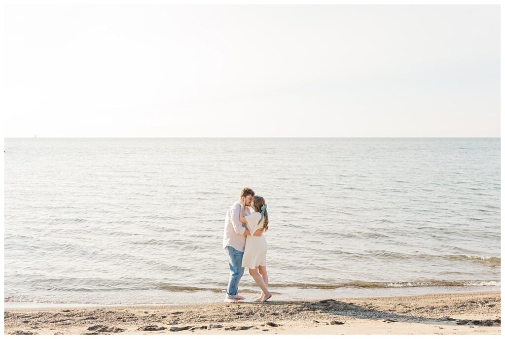 Presque Isle Beach Engagement