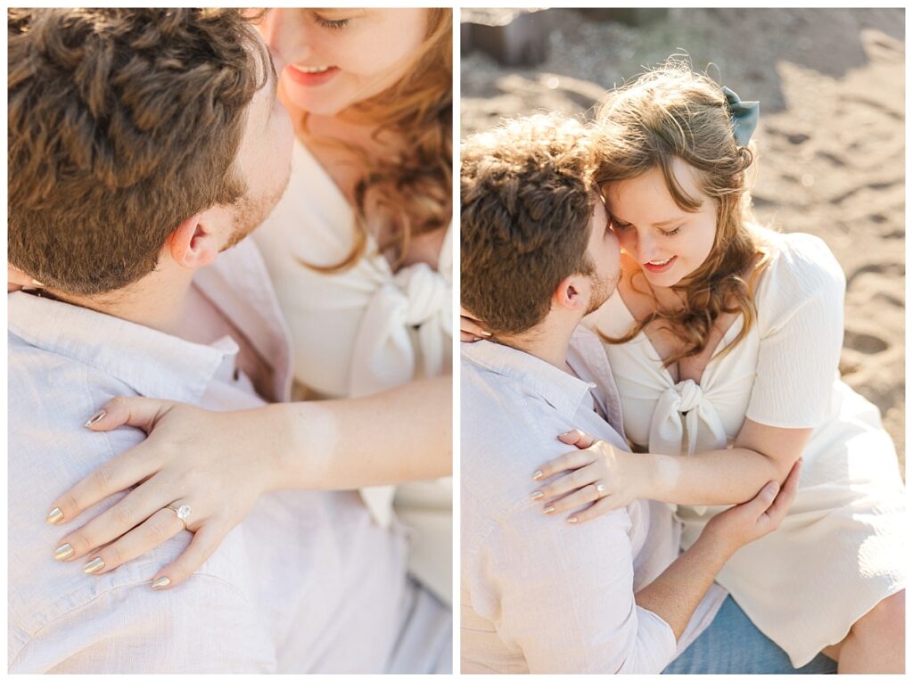 Presque Isle Beach Engagement