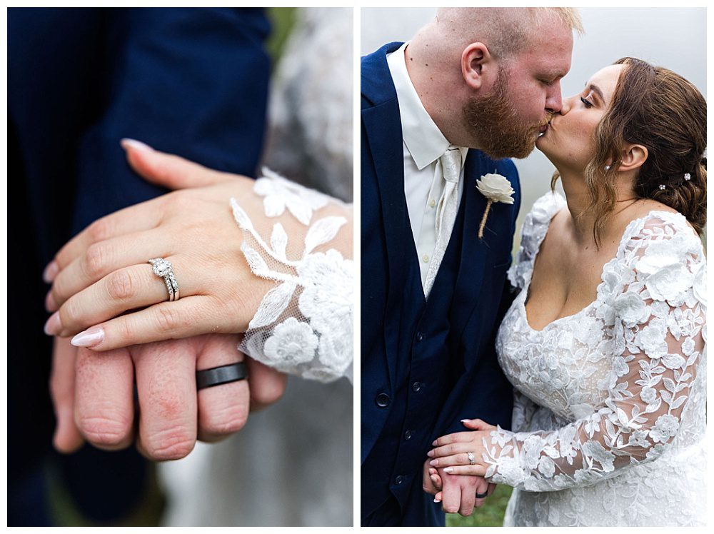 Stone Fountain, A Foggy Wedding Day