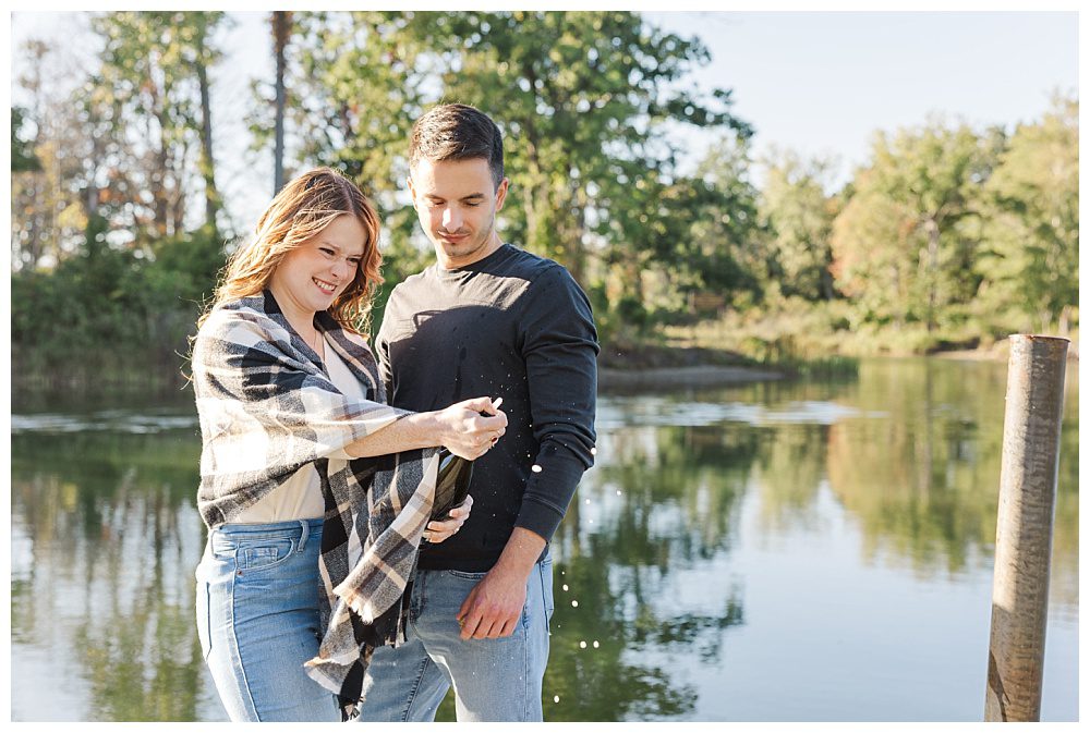 Devin & Sam, Scenic Seashore Engagement