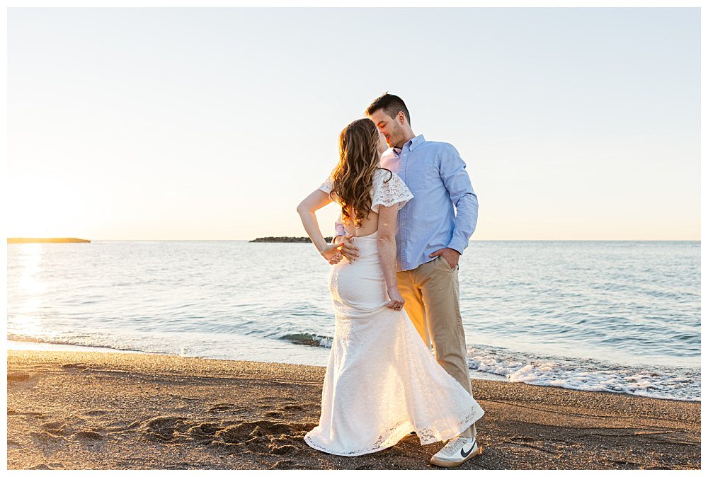 Devin & Sam, Scenic Seashore Engagement