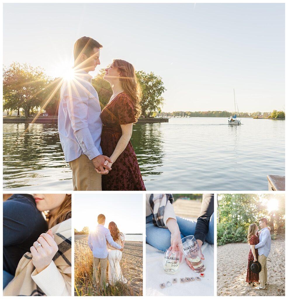 Devin & Sam, Scenic Seashore Engagement