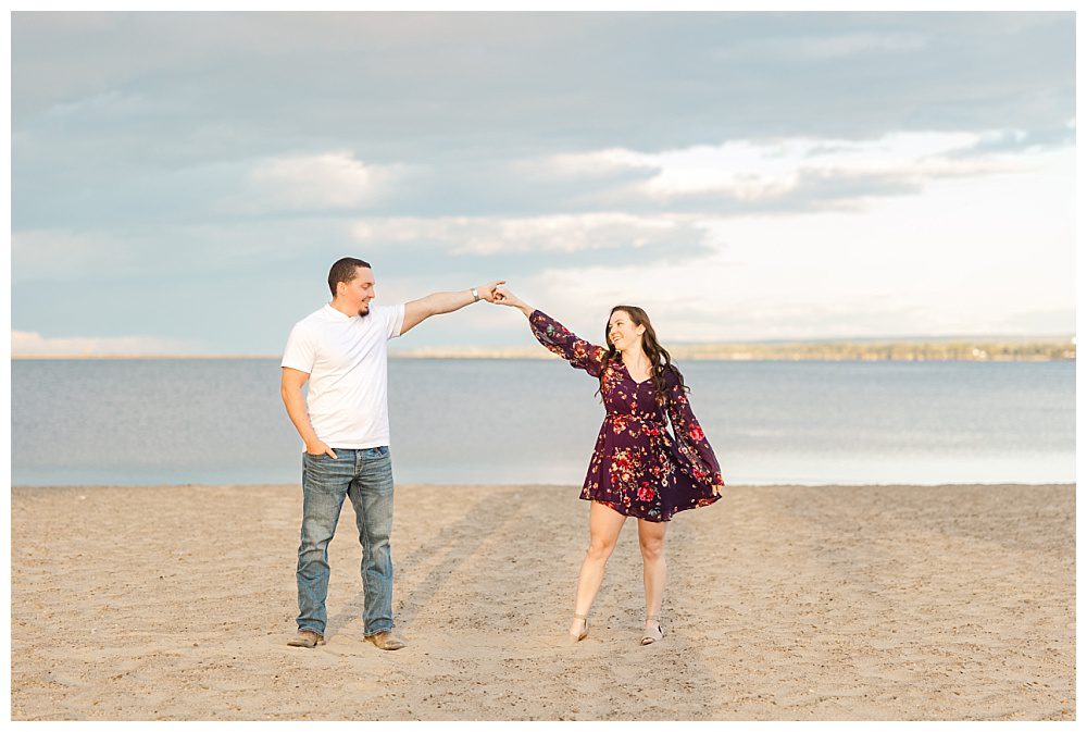 Beach Adventure Engagement