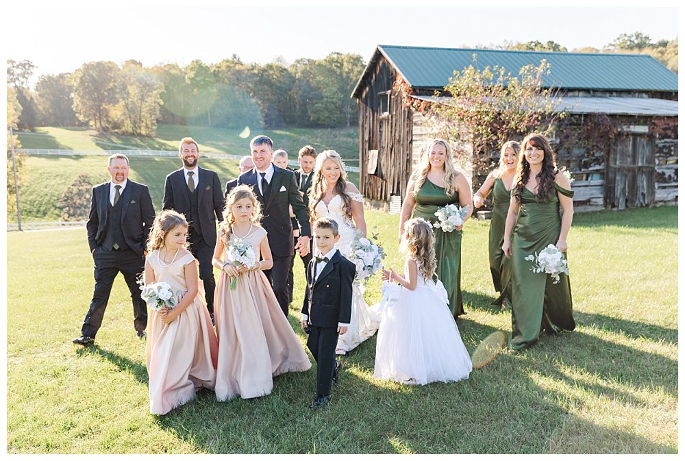 beautiful barn wedding