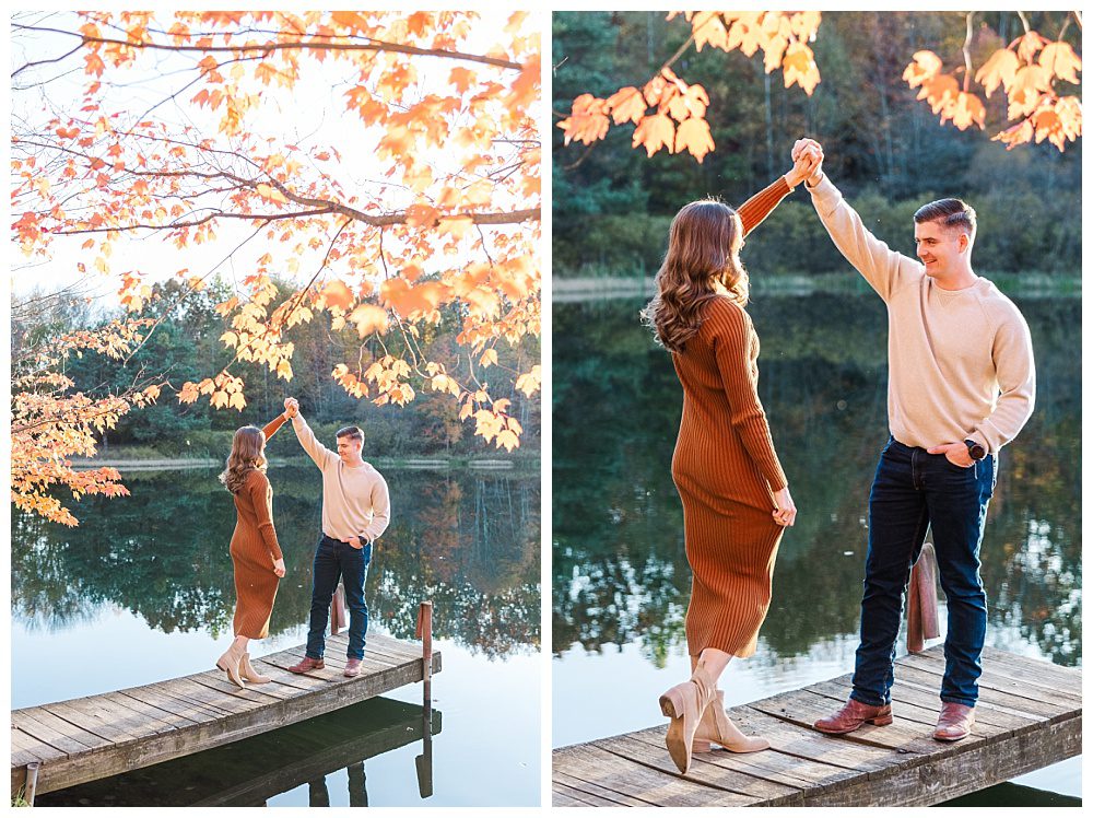 Perfect Fall Engagement