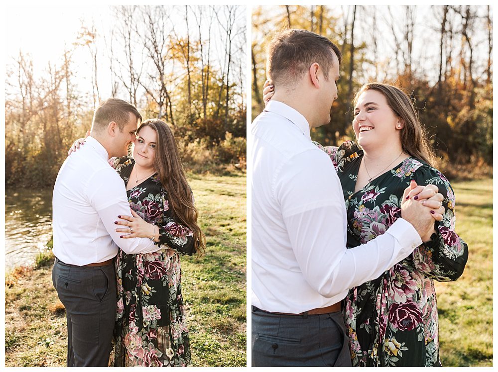 Hot Fall Engagement Session