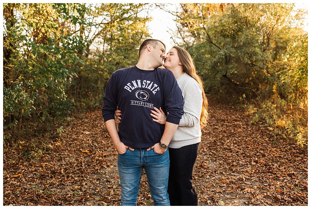 Hot Fall Engagement Session