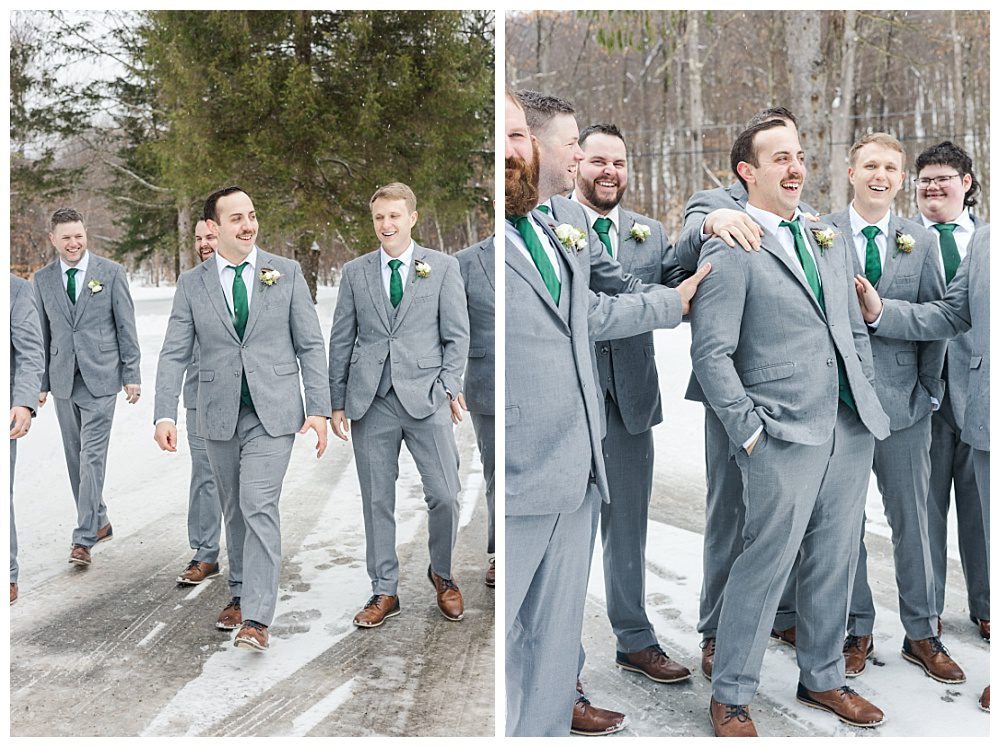 A Johnsonburg Winter Wedding