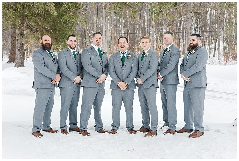 A Johnsonburg Winter Wedding