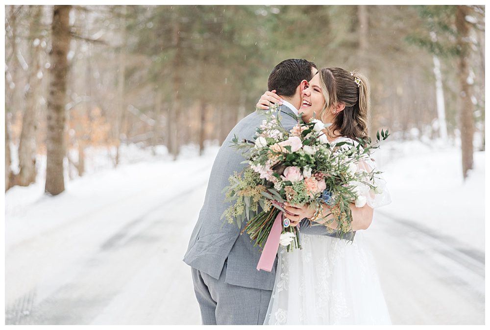 A Johnsonburg Winter Wedding