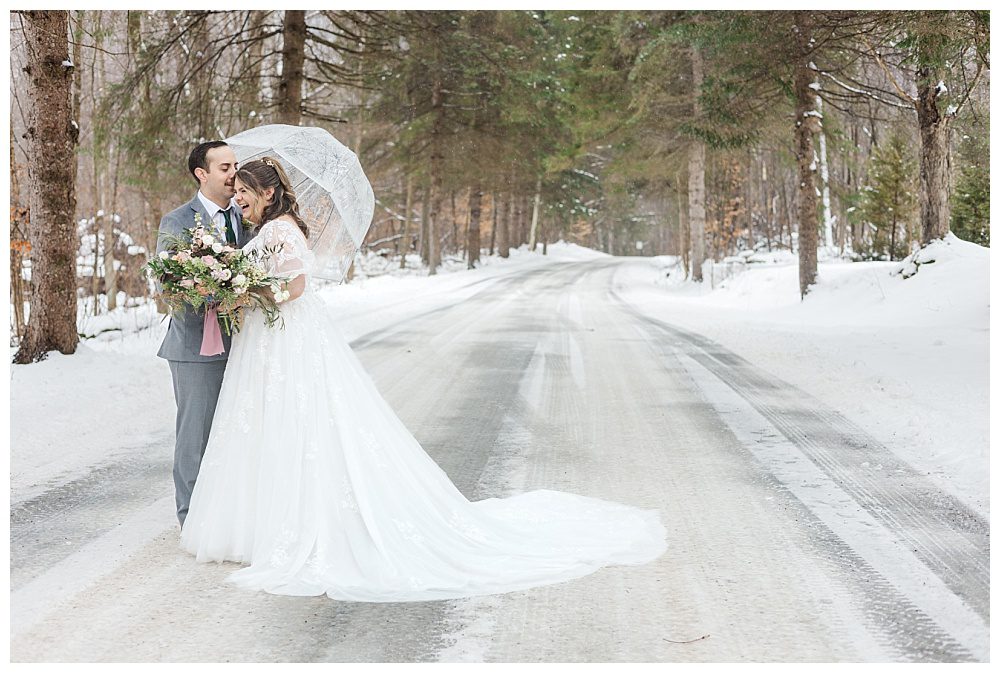 A Johnsonburg Winter Wedding