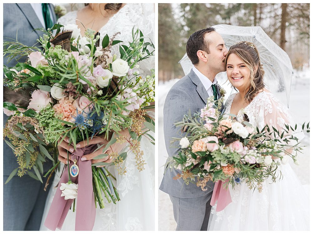 A Johnsonburg Winter Wedding