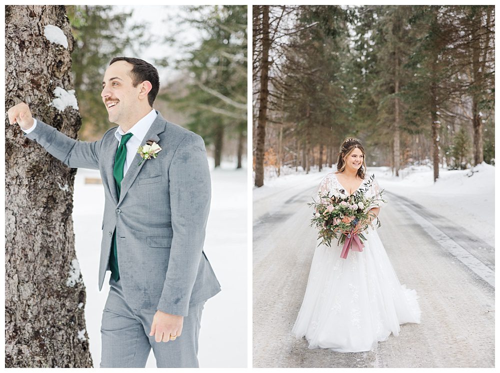 A Johnsonburg Winter Wedding