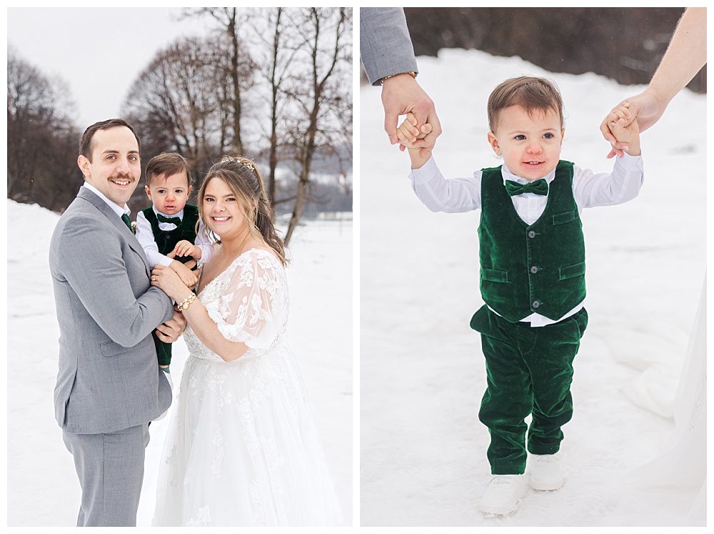 A Johnsonburg Winter Wedding