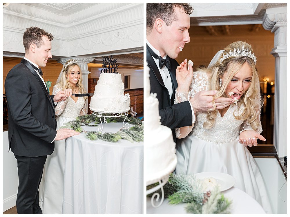 A Snowy Haskell House Wedding